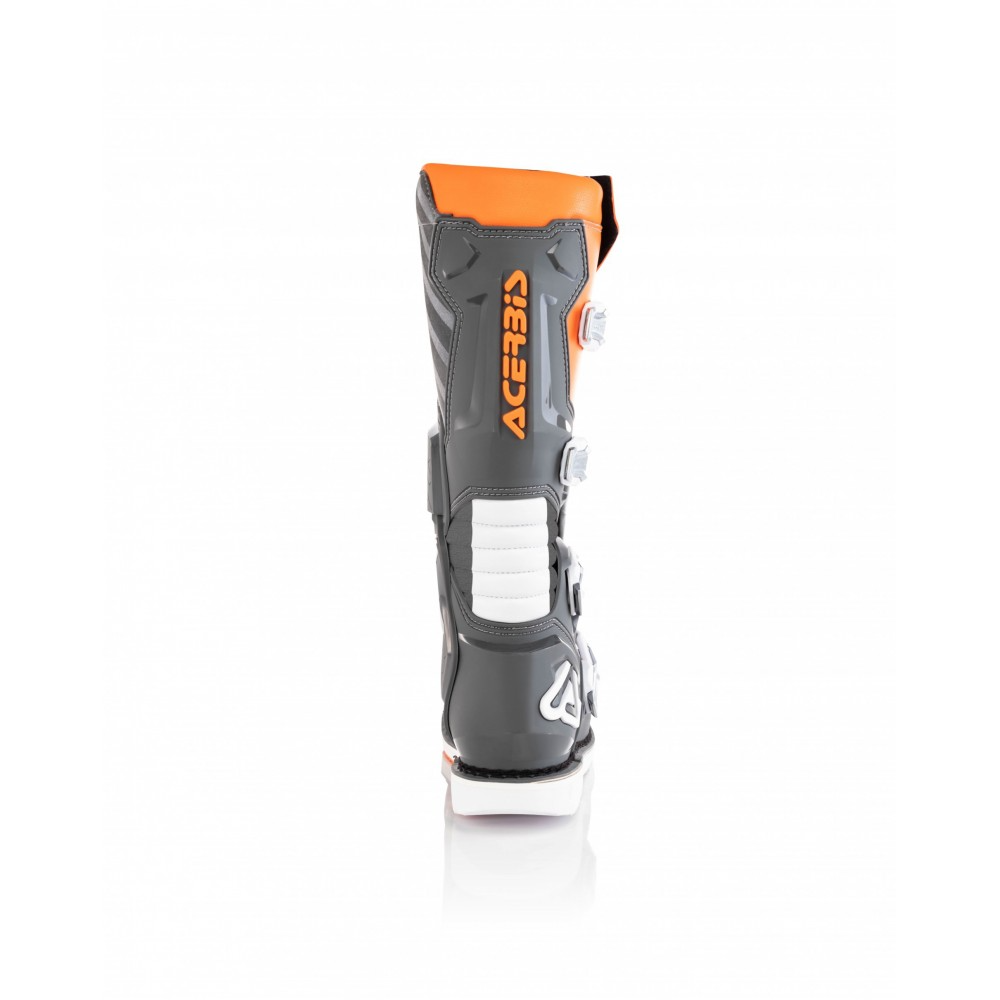 Bota Caballero Acerbis Naranja/Gris