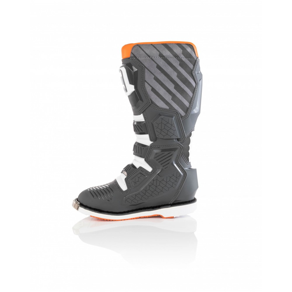 Bota Caballero Acerbis Naranja/Gris