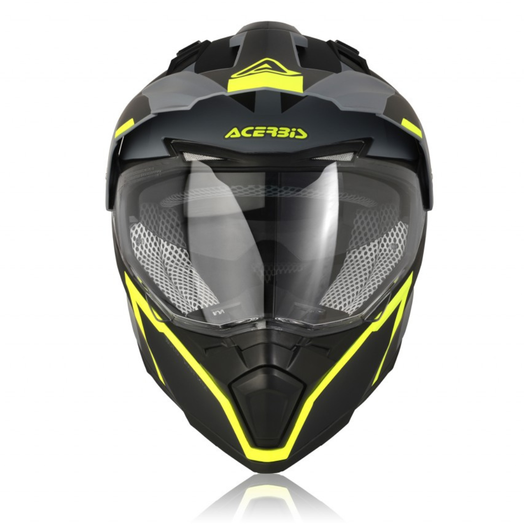 Casco Acerbis Negro/Gris