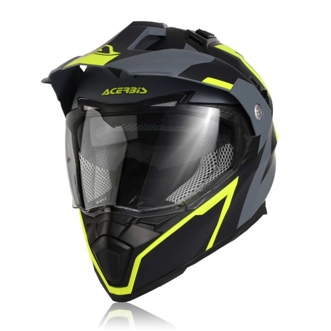 Casco Acerbis Negro/Gris