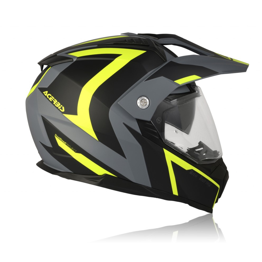 Casco Acerbis Negro/Gris