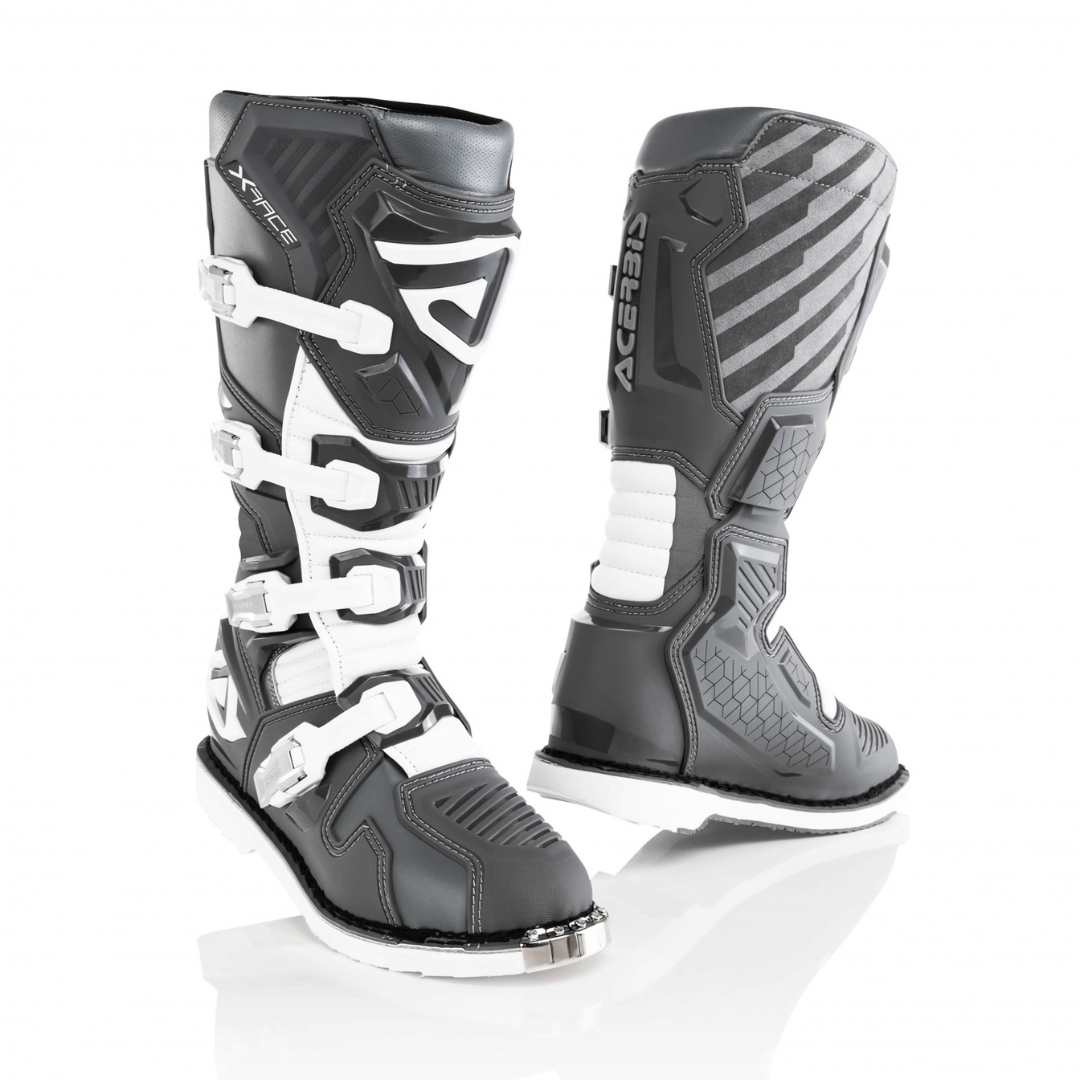 Bota X-Race Caballero Acerbis Gris