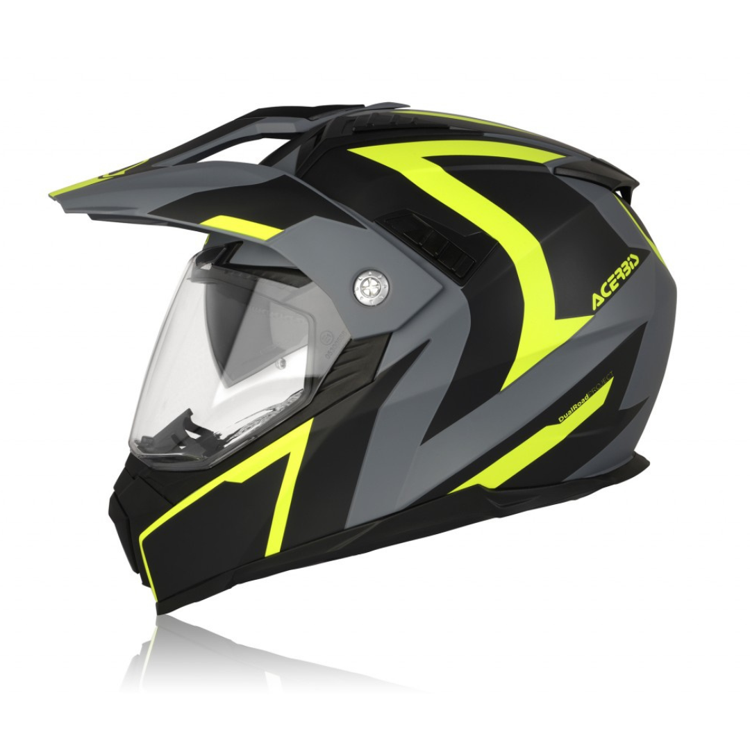 Casco Acerbis Negro/Gris