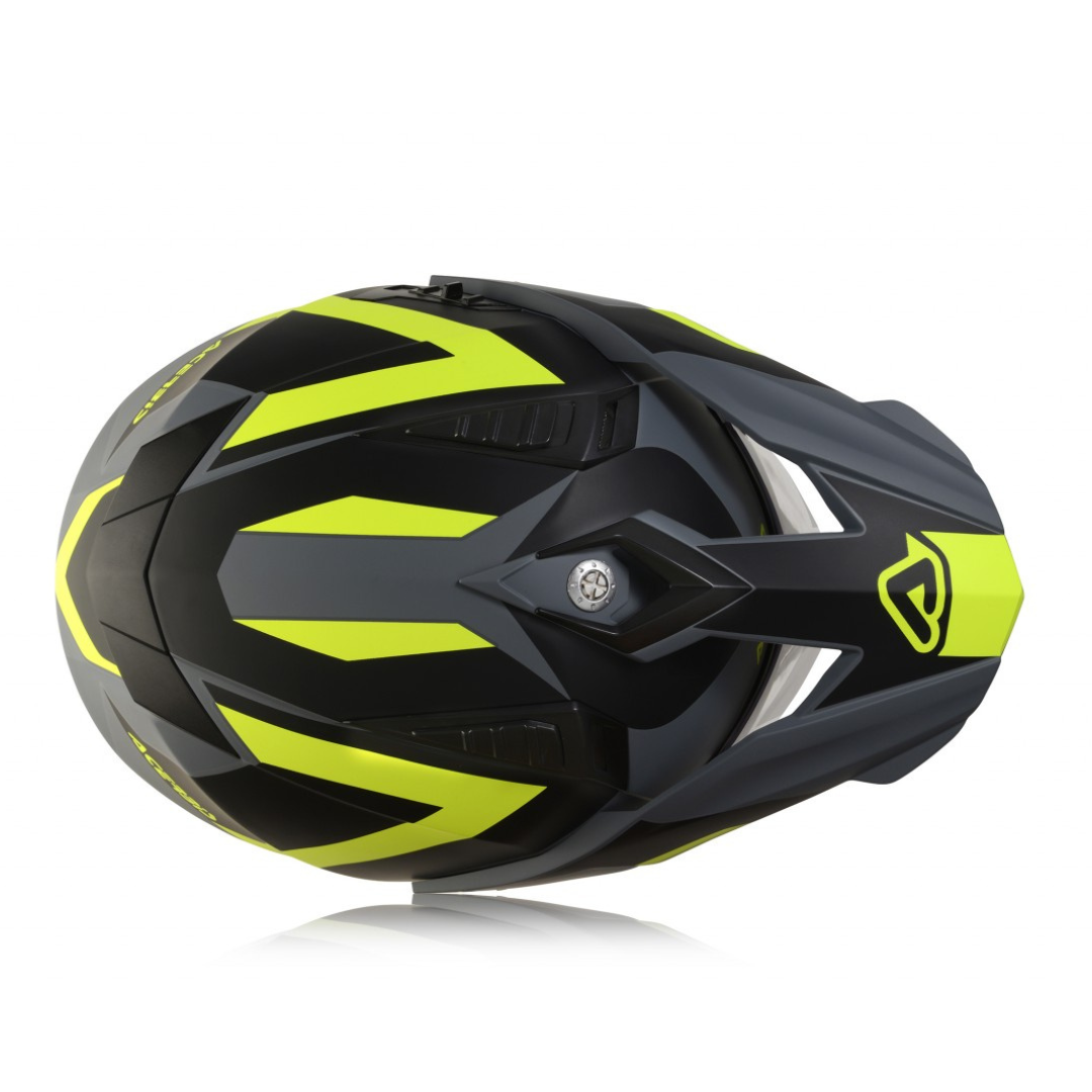 Casco Acerbis Negro/Gris
