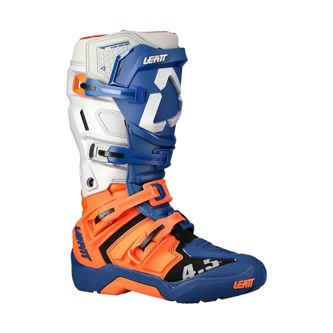 Bota Caballero Leatt Enduro Naranja