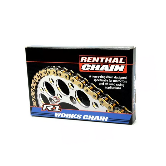 Cadena Bicicleta Renthal C128 Plata