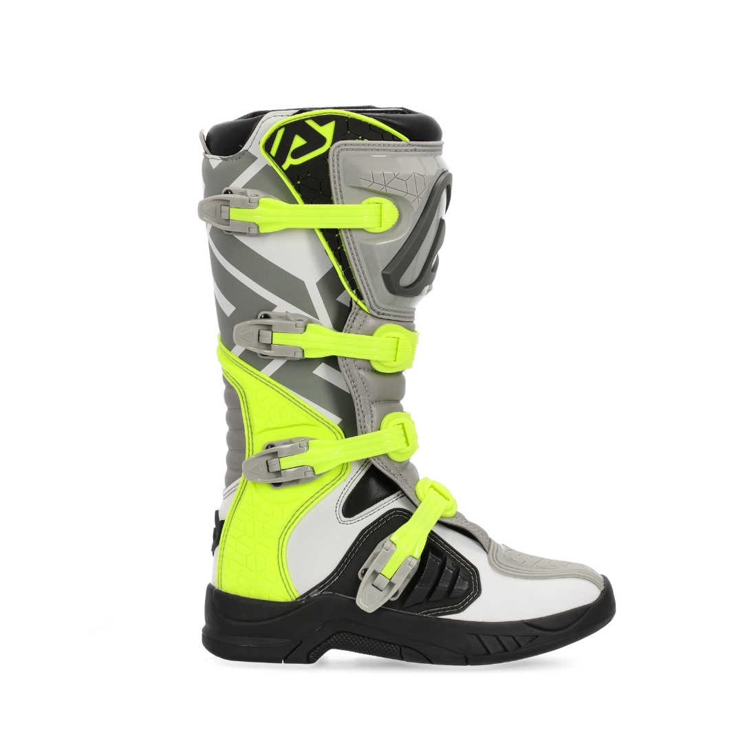 Bota Caballero Acerbis Gris /Amarillo