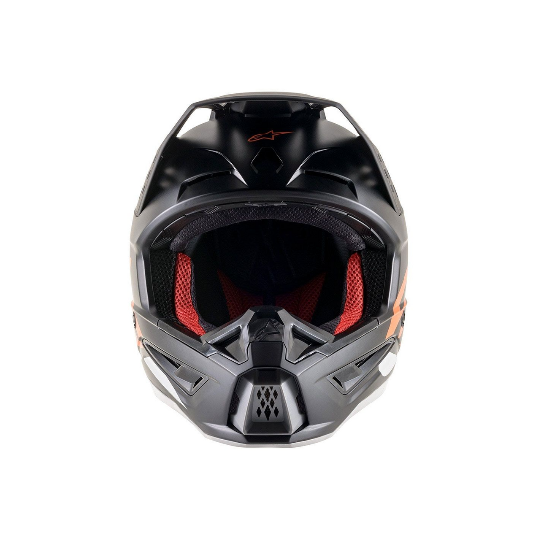 Casco Motocross Caballero Alpinestar Black-Orange