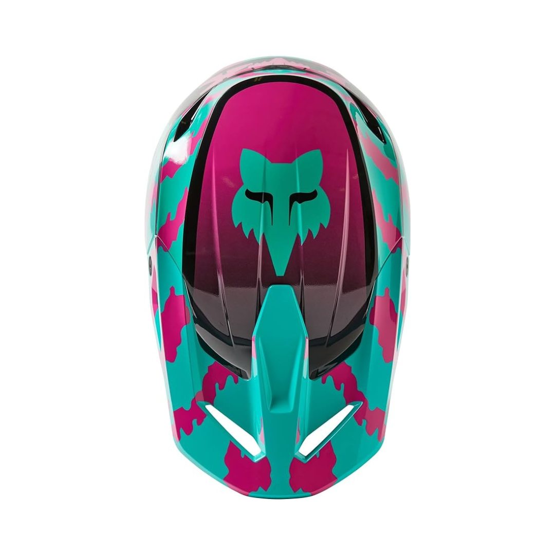 Casco Fox Turquesa