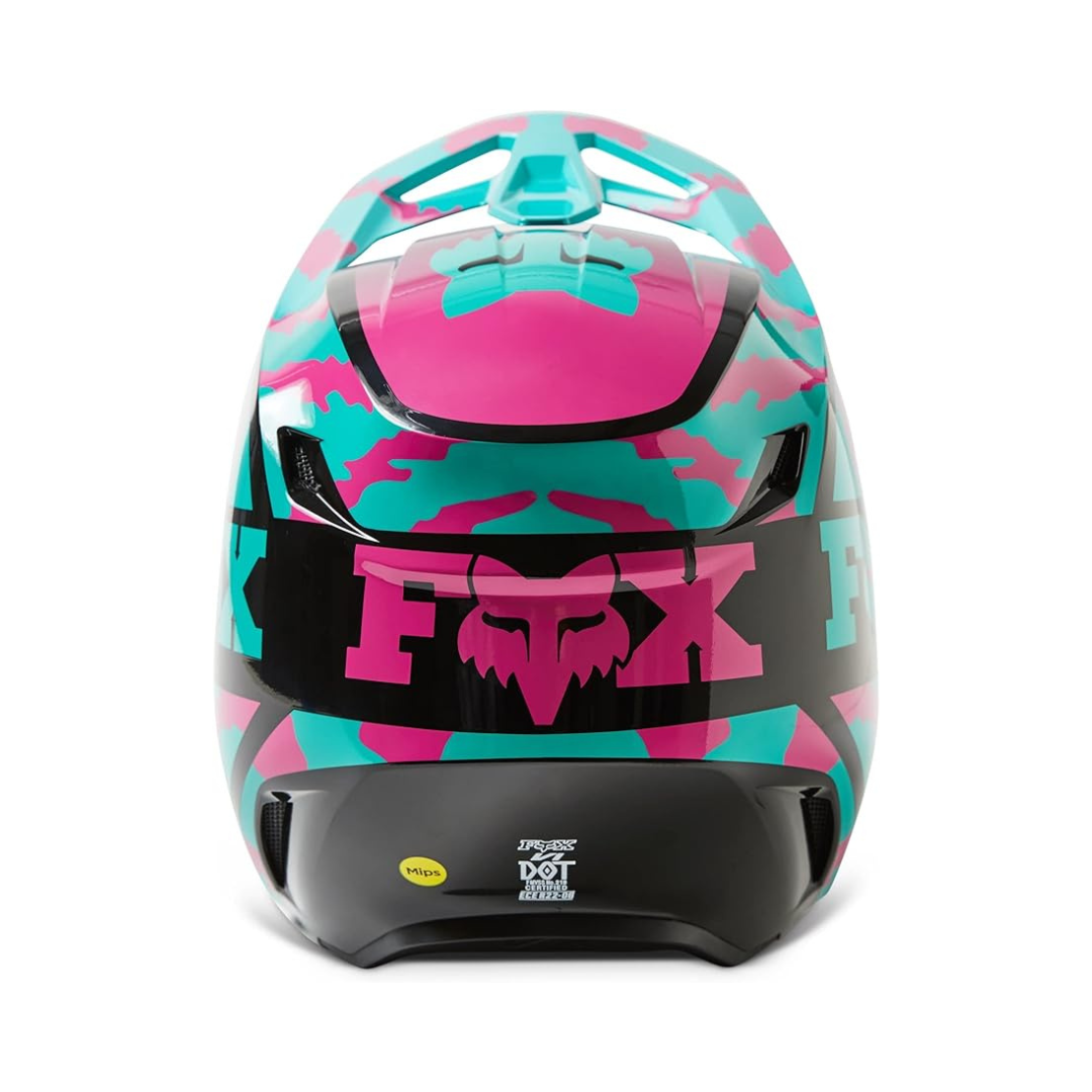 Casco Fox Turquesa